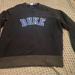 Nike Black and Gray Crewneck Sweater